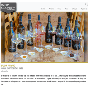 wine country this month